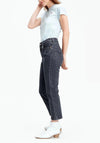 Levis® 501® Crop Straight Leg Jeans, Cabo Fade Black