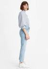 Levis® 501® Crop Straight Leg Jeans, Luxor Blue 0124
