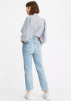 Levis® 501® Crop Straight Leg Jeans, Luxor Blue 0124