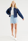 Levis® Womens Deconstructed Iconic Boyfriend Skirt, Light Indigo 0040