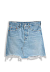 Levis® Womens Deconstructed Iconic Boyfriend Skirt, Light Indigo 0040