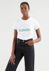Levis® Vintage Graphic Logo The Perfect Tee T-Shirt, Gradient White 1295