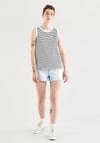 Levis® Stripe Dara Tank Top T-Shirt, Cloud Dancer 0004