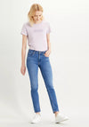 Levis® Womens 712™ Slim Mid-Rise Jeans, Rio Love Medium Indigo