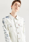 Levis® Ex-Boyfriend Trucker Jacket, Dappled White 0147