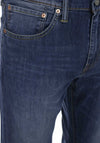 Levis Mens 527 Slim Bootcut Jeans, Mostly Mid Blue