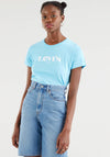 Levis® Logo Graphic The Perfect Tee T-Shirt, Blue Topaz