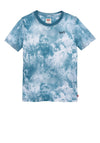 Levis Boys Tie Dye Effect Organic Cotton T-Shirt, Teal