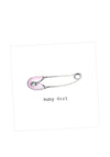 Crumble and Core Baby Girl Greeting Card
