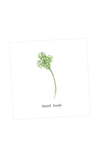 Crumble and Core Good Luck Clover Greeting Card