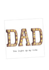 Crumble and Core Light Dad Birthday Greeting Card
