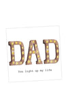 Crumble and Core Light Dad Birthday Greeting Card