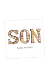 Crumble and Core Light Son Birthday Greeting Card
