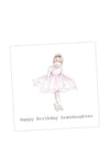 Crumble and Core Granddaughter Ballet Birthday Greeting Card