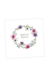 Crumble and Core Special Auntie Greeting Card