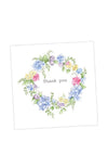 Crumble and Core Floral Thank You Greeting Card