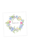 Crumble and Core Floral Thank You Greeting Card