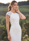 Lillian West 66124 Wedding Dress, Ivory