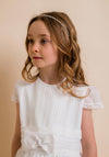 Linzi Jay Pearl Communion Hairband, Silver