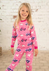 Little Lighthouse Girl Tractor Pyjamas, Pink
