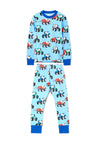 Little Lighthouse Boy Tractor Pyjamas, Blue