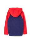 Little Lighthouse Boys Jack Tractor and Tank Hoodie, Red