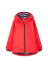 Little Lighthouse Lucas Waterproof Padded Coat, Pillarbox Red