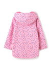 Little Lighthouse Olivia Dot Waterproof Jacket, Pink Multi