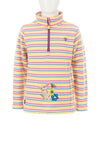 Little Lighthouse Girls Robyn Multi Stripe Top, Pink Multi