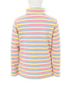 Little Lighthouse Girls Robyn Multi Stripe Top, Pink Multi