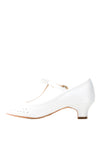Perfect Kids Vickie Diamante T-Bar Communion Shoes, White