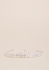 Little People Pearl Flower Headband, Silver