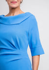 Lizabella Ruched Waist Pencil Dress, Blue