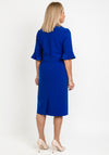 Lizabella Embellished V-Neck Pencil Dress, Royal Blue