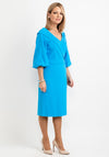 Lizabella Bishop Sleeve Midi Dress, Blue
