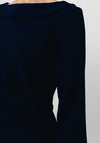 Lizabella Ruched Bodice Pencil Dress, Navy