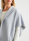 Lizabella Relaxed Fit Felt Jacket, Grey