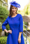 Lizabella Pearl & Diamante Detail Maxi Dress, Royal Blue
