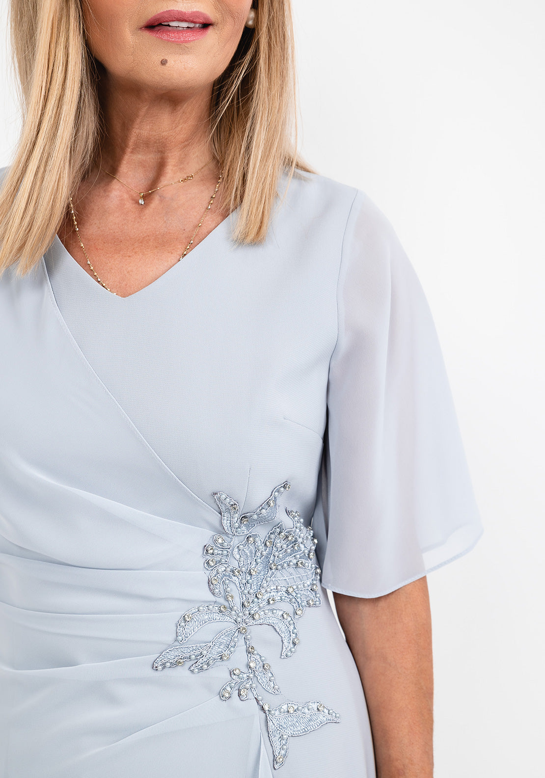 lizabella silver dress Lizabella Dress Silver 2500 Mother of the Bride / Groom UK Size 10, 12, 16
