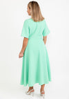 Lizabella Beaded Waist A Line Maxi Dress, Mint Green