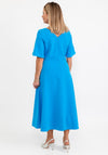Lizabella Beaded Waist A Line Maxi Dress, Ocean