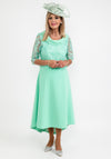 Lizabella Lace Bolero & Dress Two Piece, Mint