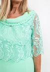 Lizabella Lace Bolero & Dress Two Piece, Mint