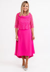 Lizabella Lace Bolero & Dress Two Piece, Pink