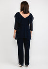 Lizabella Top & Trouser Two Piece, Navy