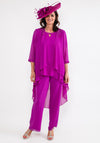 Lizabella Chiffon 3 Piece Suit, Purple