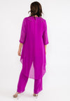 Lizabella Chiffon 3 Piece Suit, Purple
