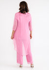 Lizabella Chiffon 3 Piece Suit, Rose Pink