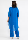 Lizabella Chiffon 3 Piece Suit, Royal Blue