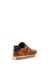 Tommy Bowe Mens Healy Leather Trainers, Spice Toffee